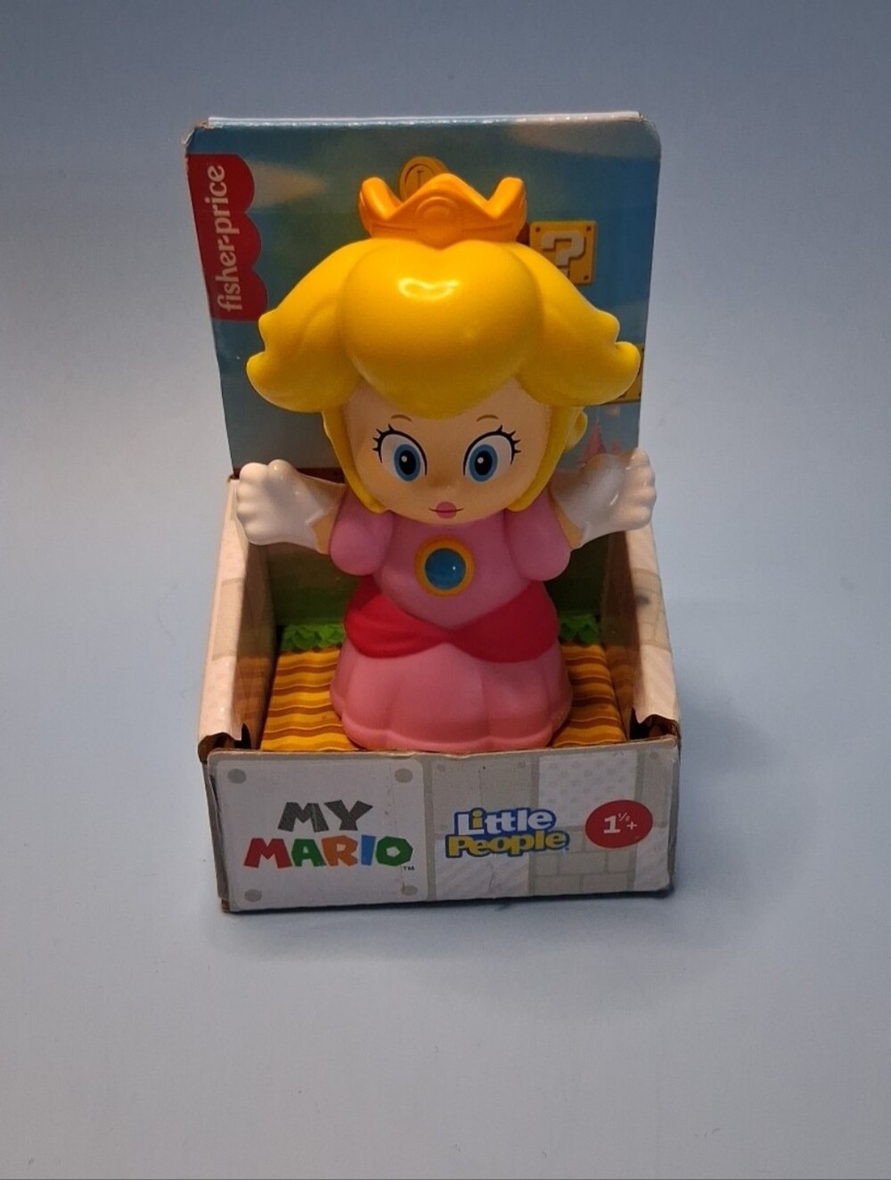 Little People MY MARIO Princess Peach Figure Fisher Price Nintendo NIB